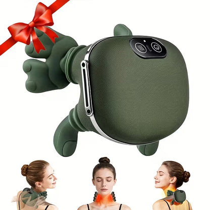 Desertia Shiatsu Neck & Shoulder Massager with Heat – Car & Home Use  جهاز تدليك الرقبة والكتف شياتسو من ديزيرتيا مع تدفئة - للسيارة والمنزل