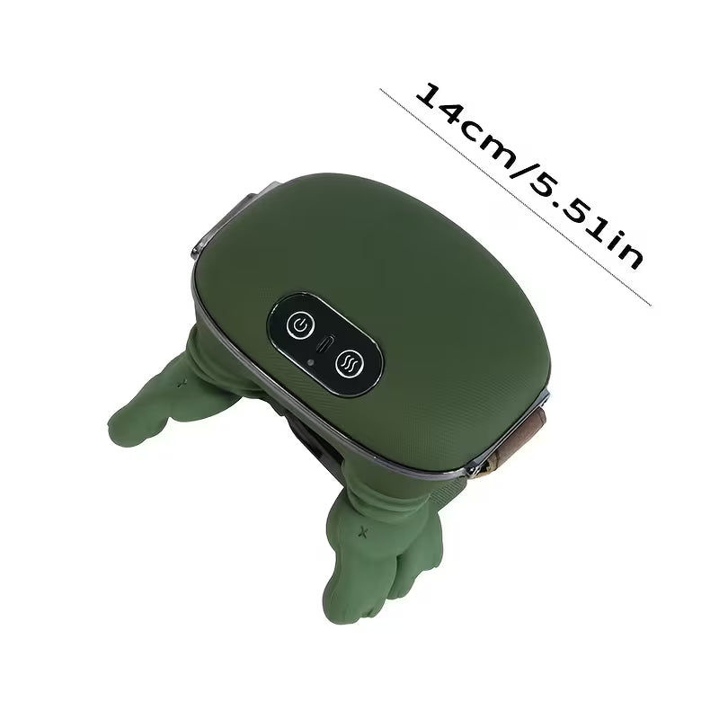 Desertia Shiatsu Neck & Shoulder Massager with Heat – Car & Home Use  جهاز تدليك الرقبة والكتف شياتسو من ديزيرتيا مع تدفئة - للسيارة والمنزل