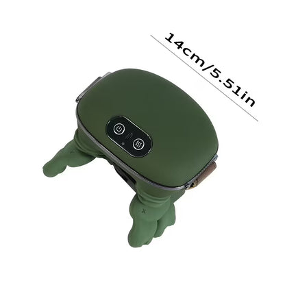 Desertia Shiatsu Neck & Shoulder Massager with Heat – Car & Home Use  جهاز تدليك الرقبة والكتف شياتسو من ديزيرتيا مع تدفئة - للسيارة والمنزل